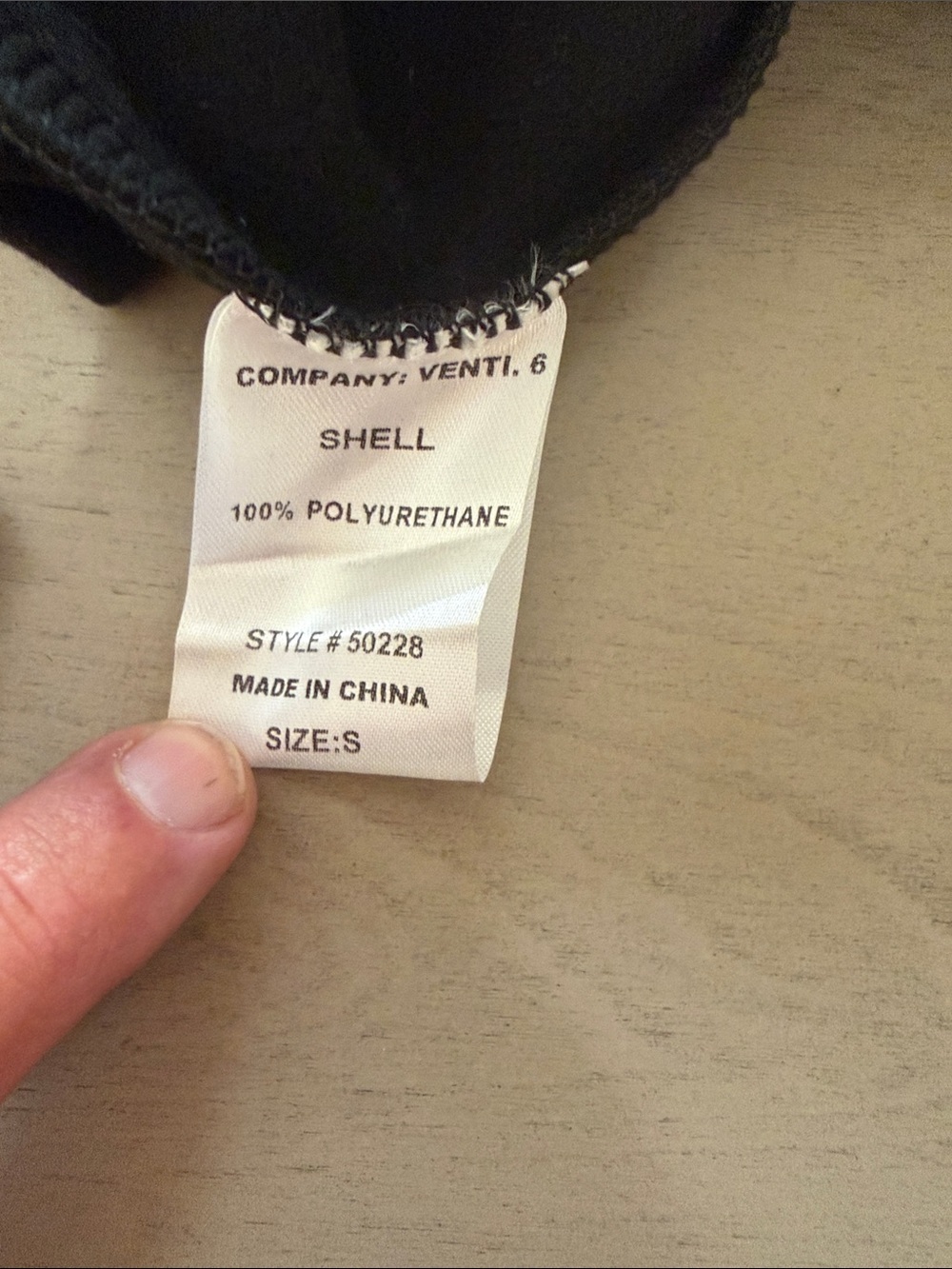 Faux Leather Skinny Leggings - Black - Picture 4 of 4